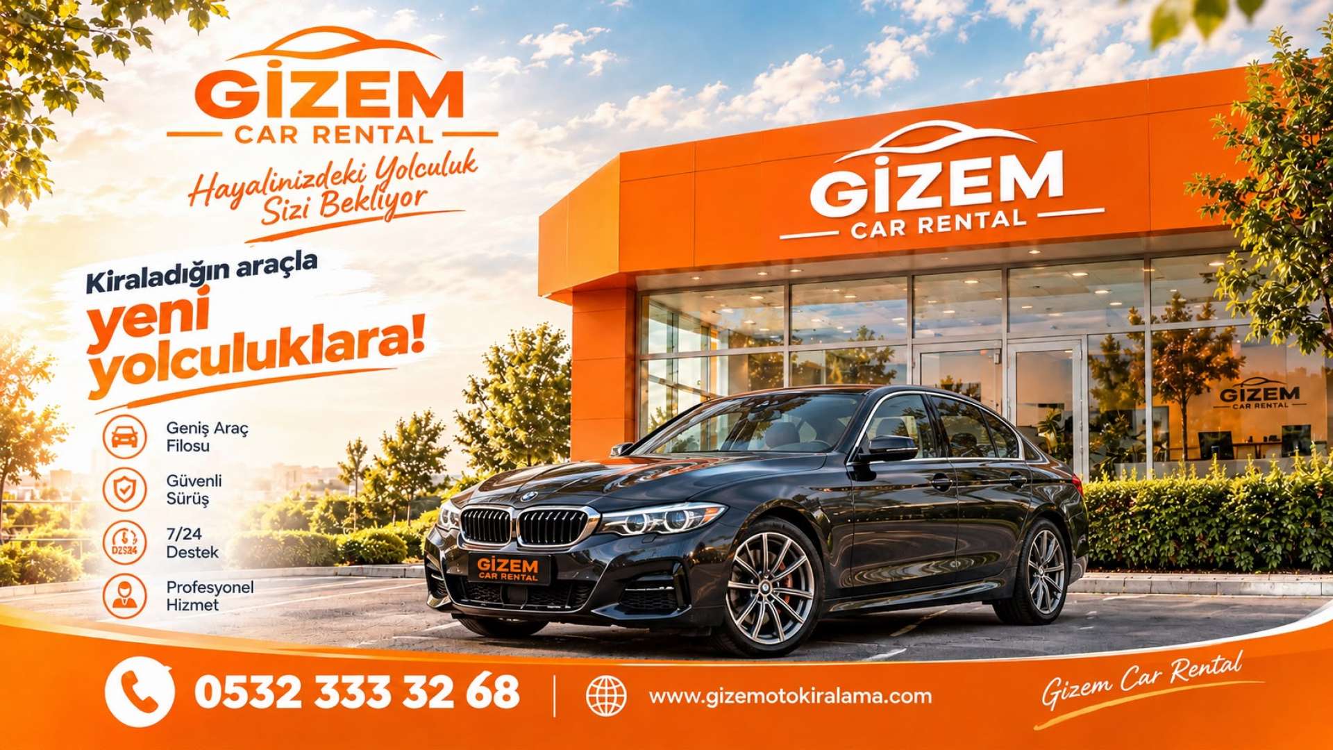 Çukurova Havalimanı Araç Kiralama Gizem Car Rental